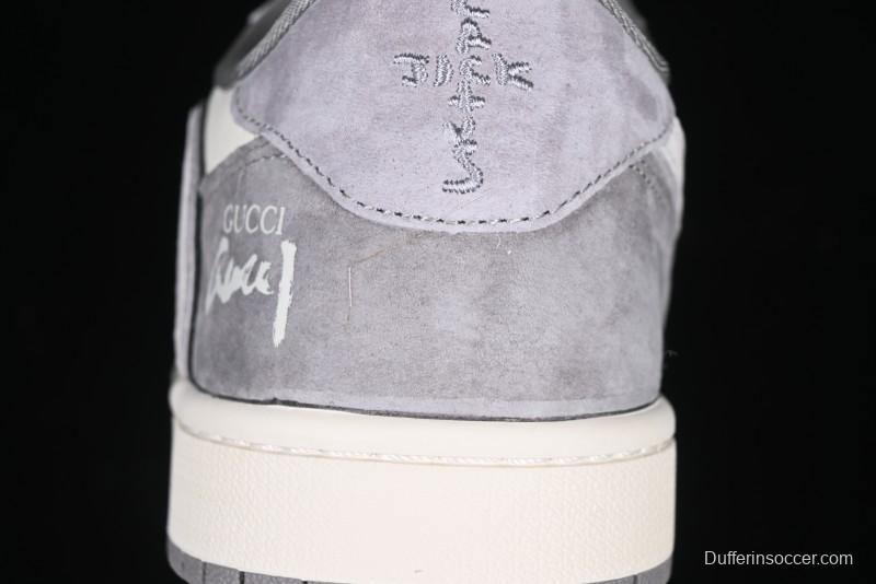 Nike Travis Scott x Fragment Design x Air Jordan 1 Low OG SP AJ1 Sneakers - DM9288-001