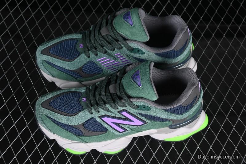 New Balance 9060 Retro Casual Running Shoes with ABZORB Cushioning Technology - U9060GRE