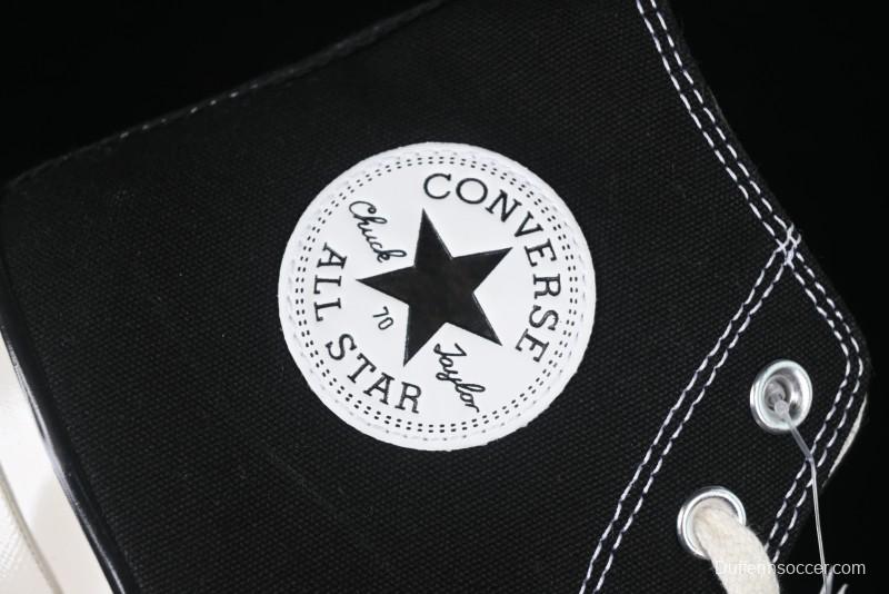 Converse Chuck 1970s High-Top Casual Canvas Sneakers with Classic Graffiti Limited Edition Three-Star Logo - 162050C