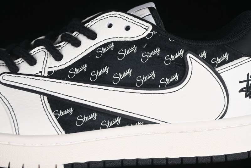 Nike Travis Scott x Fragment Design x Air Jordan 1 Low OG SP AJ1 Low Top Casual Sneakers - SJ2068-121