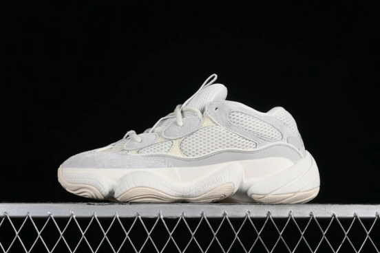 Adidas Yeezy 500 Bone White Casual Running Shoes - FV3573