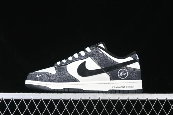 Nike SB Dunk Low Lightning Collaboration Black Swoosh Anniversary Custom Low-Top Skate Shoes - SF1029-401