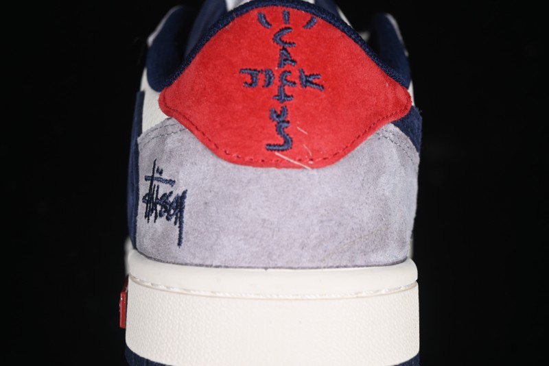 Nike Travis Scott x Fragment Design x Air Jordan 1 Low OG SP AJ1 Retro Sneakers - SJ2068-141
