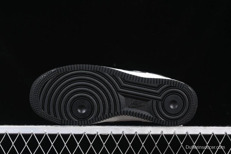 Nike Air Force 1 '07 Low UN Collaboration - Pig Eight Rice Black Line Casual Sneakers - BB7518-017