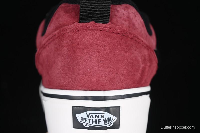 Vans Knu Skool DR Wine Red New Series Chunky Sneakers - VN000CZUVE8