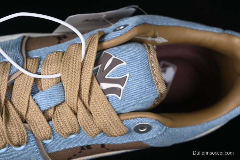 New York Yankees MLB Chunky Liner Dia Monogram Thick Sole Casual Running Shoes - 3ASXCLJ4N50BLS