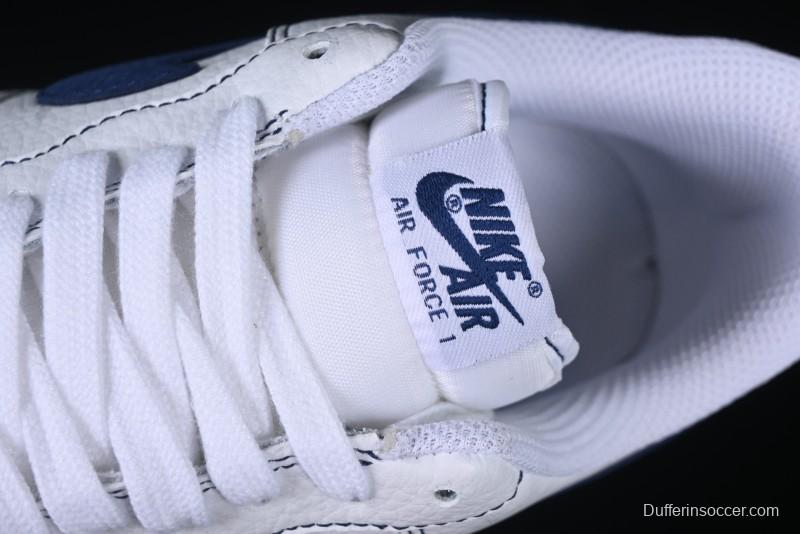 Nike Air Force 1'07 Low Casual Sneakers with Full-Length Air Cushion - HQ2037-100