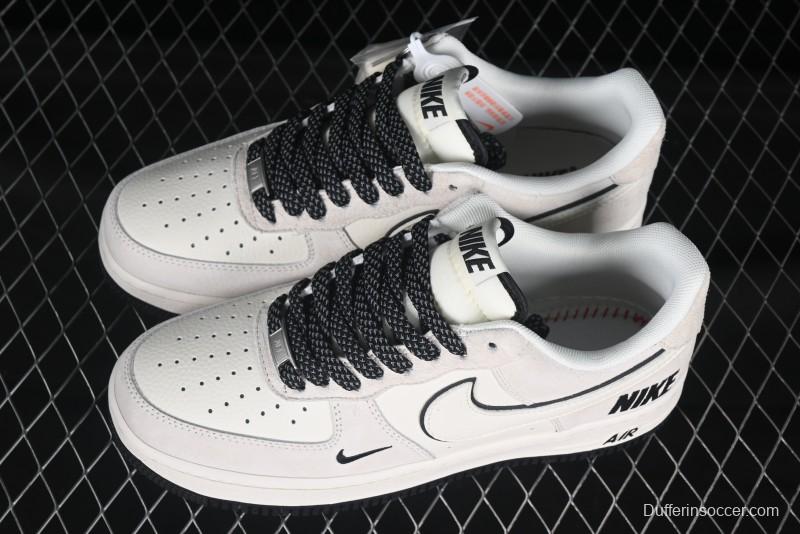 Nike Air Force 1 '07 Low Casual Sneakers with Full-Length Air Cushion - BB7518-028