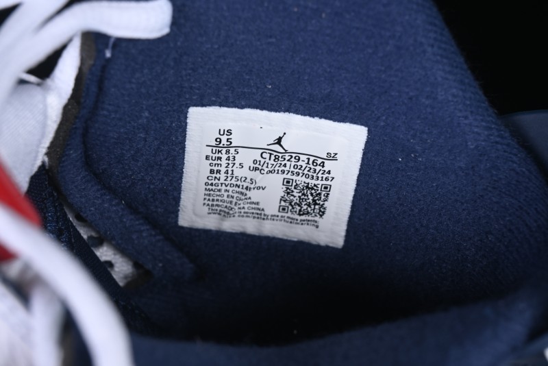 Nike Air Jordan 6 Retro "Olympic" Basketball Shoes - CT8529-164