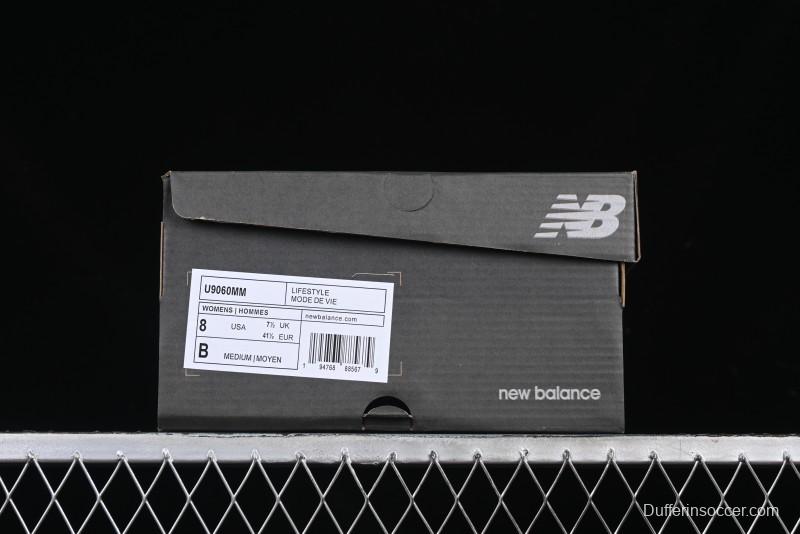 New Balance 9060 Retro Casual Running Sneakers with ABZORB Cushioning Technology - U9060MM