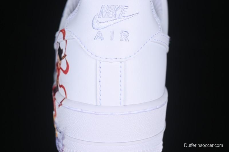 Nike Air Force 1 '07 Low Casual Sneakers with Built-in Full-Length Air Cushion - DD8959-100
