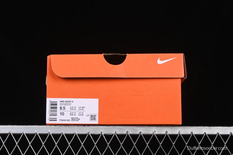 Nike Quest 6 Extreme Series Cushioned Lightweight Running Shoes - FD6033-003