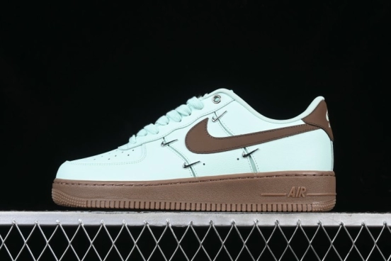 Nike Air Force 1 '07 Low Casual Sneakers with Full-Length Air Cushion - IB8894-329