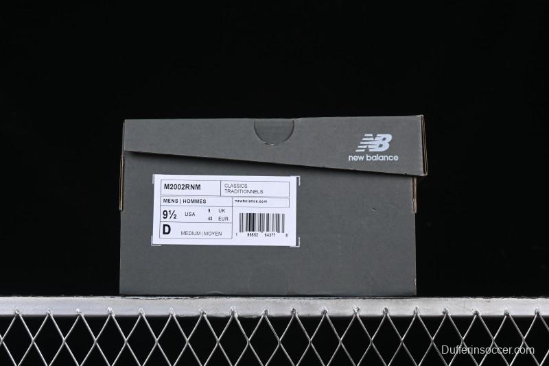 New Balance 2002 Series Retro Casual Running Shoes with Upgraded N-ERGY Cushion - M2002RNM