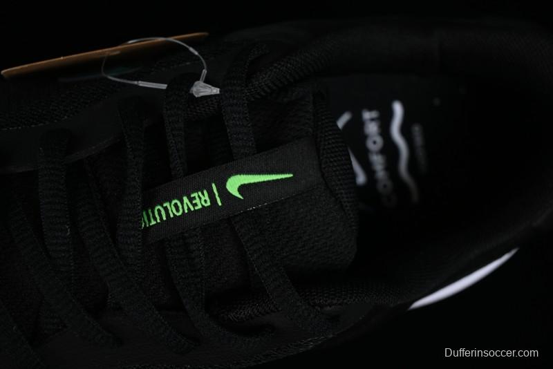 Nike Revolution 7 Wide Running Shoes with Breathable Mesh and Durable Cushioning - FB2207-004