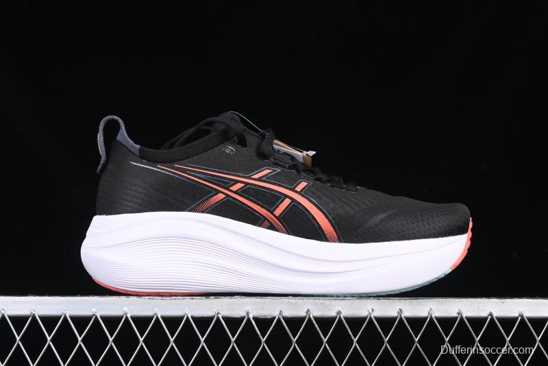 Asics Gel-Nimbus 27 Retro Breathable Casual Shoes Cushioned Men's Durable Running Shoes - 1011B958-101