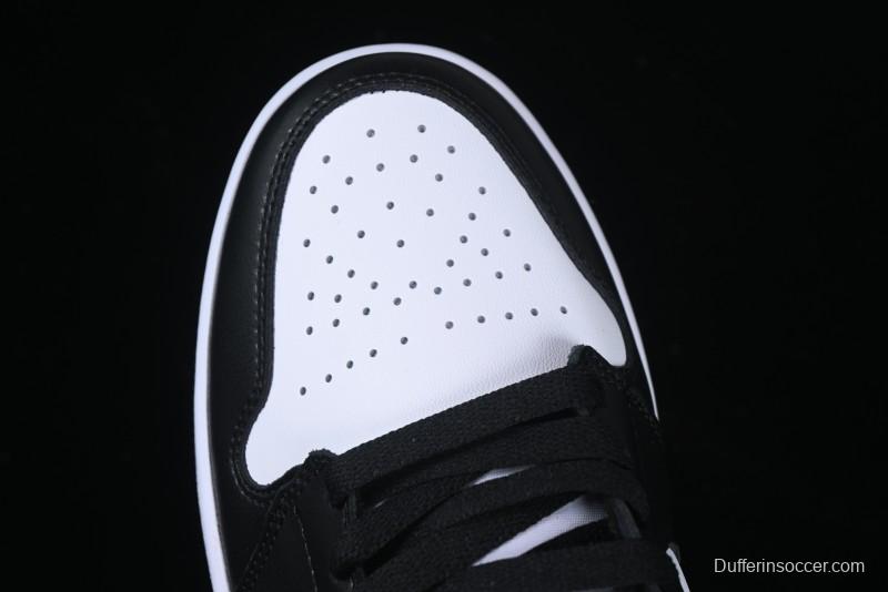 Nike Air Jordan 1 Mid AJ1 Basketball Shoes in Black White Silver - DQ8423-103