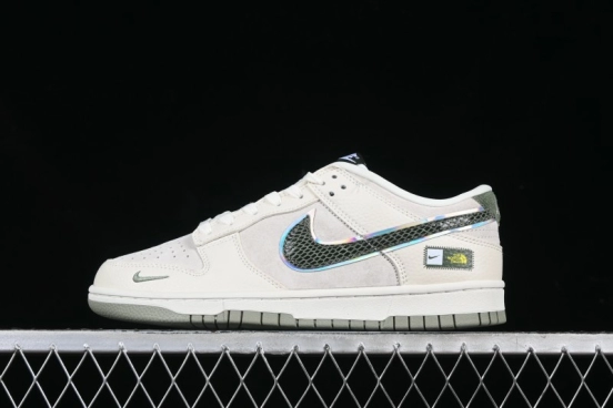 Nike SB Dunk Low The North Face Year of the Snake Anniversary Edition Customized Low-Top Casual Skate Shoes - KK1333-025