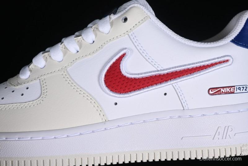 Nike Air Force 1 '07 Low Casual Sneakers with Full-Length Air Cushion - FZ3190-400