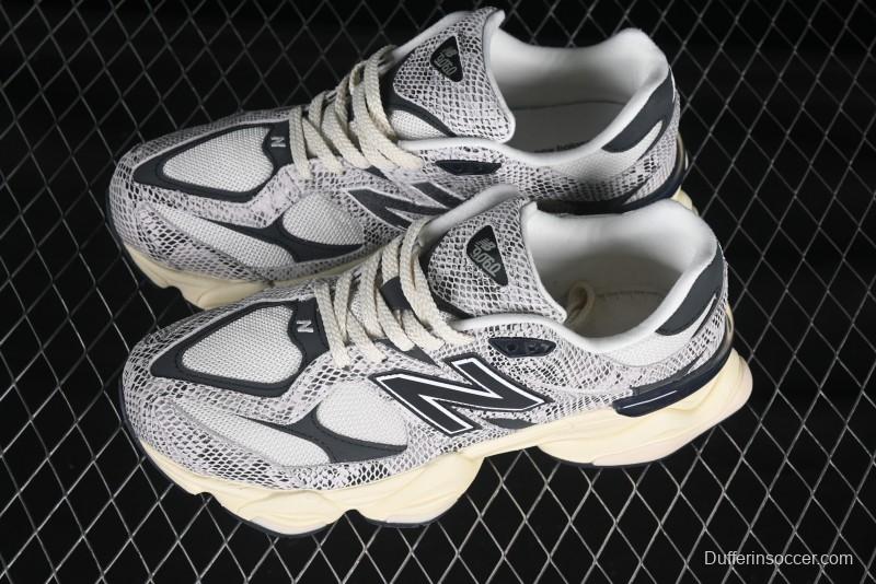 New Balance NB9060 Series Retro Casual Running Shoes with ABZORB Cushioning - U9060SNA