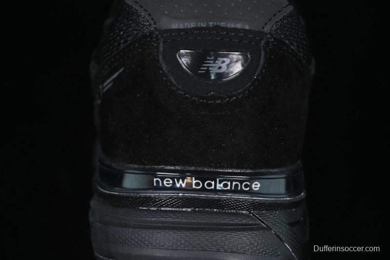 New Balance 990 Series Premium Retro Running Shoes with Carbon Midsole - M990BB4