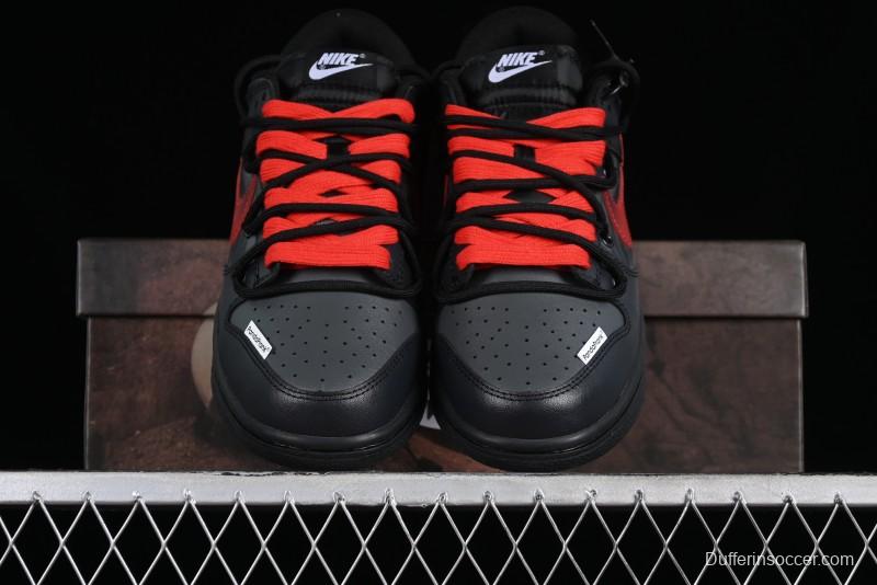 Nike Dunk Low Panda Prank Universe Exploration - Boundless Abyss Cool Black SB Strap Low Top Casual Skate Shoes - DV0831-002