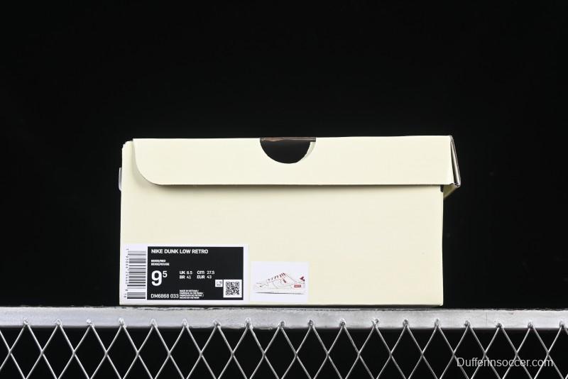 Nike SB Dunk Low Supreme Collaboration Anniversary Custom Low-Top Casual Sneakers - DM6868-033