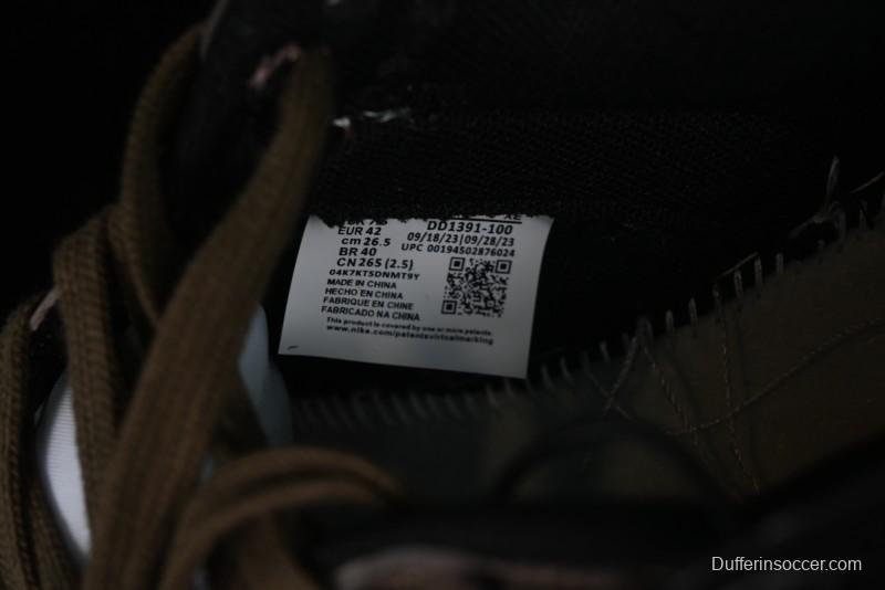 Nike Dunk Low Panda Prank Street Racing Electro Rust Distressed SB Strap Low-Top Casual Sneakers - DD1391-100