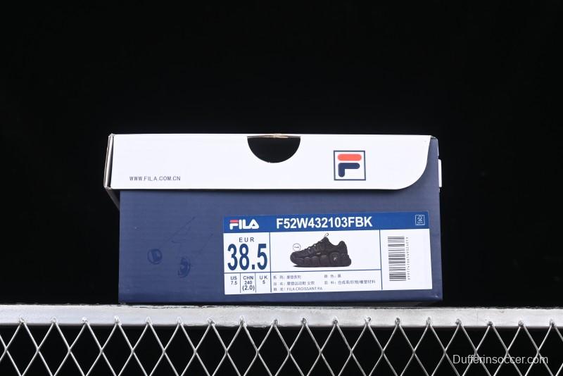 Fila Breathable Cat Paw Sneakers F52W432103FBK with Lightweight Eco-Friendly Material and Cushioned EVA Midsole