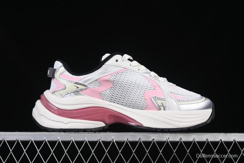 New York Yankees MLB Bigball Chunky Curve Thick Sole Casual Running Shoes - 3ARNSPL4N50PKS