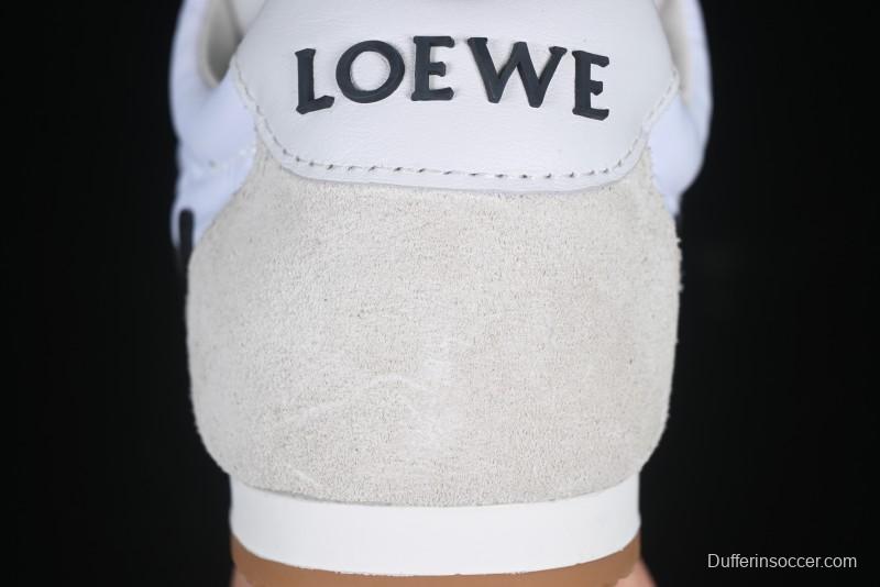 Loewe Ballet Runner 2.0 Sneakers Retro Style Low-Profile Casual Sports Shoes with Asymmetric Toe Design - Ballet Runner 2.0