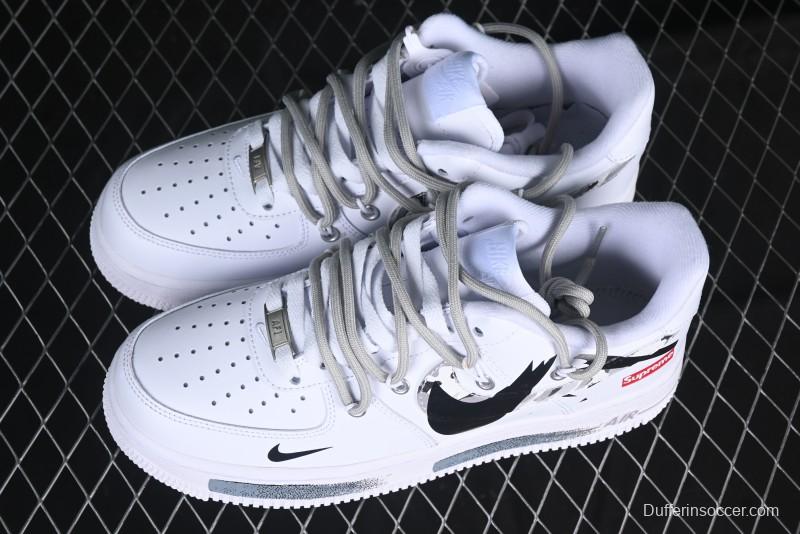 Supreme x Nike Air Force 1 '07 Low "Box Logo" Casual Sneakers - UP1658-955