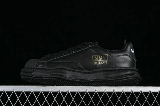 Wayne Original Sole Leather Low Sneaker with Melted Ice Cream Outsole - W.E5