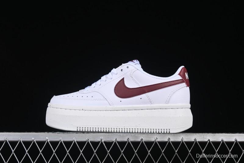 Nike Court Vision Alta Casual Sneakers with Thick Sole for Campus Wear - DZ5394-103