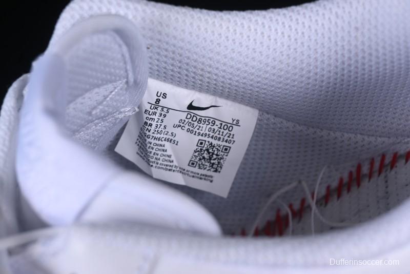 Nike Air Force 1 '07 Low Casual Sneakers with All-sole Air Cushion - DD8959-100