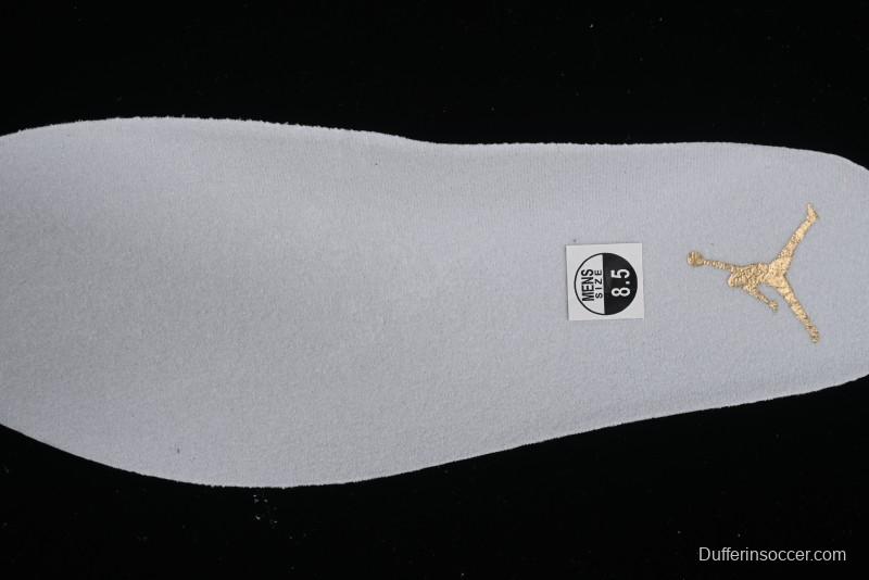 Nike Air Jordan 4 Retro Sneakers with Metallic Gold Design - AQ9129-170