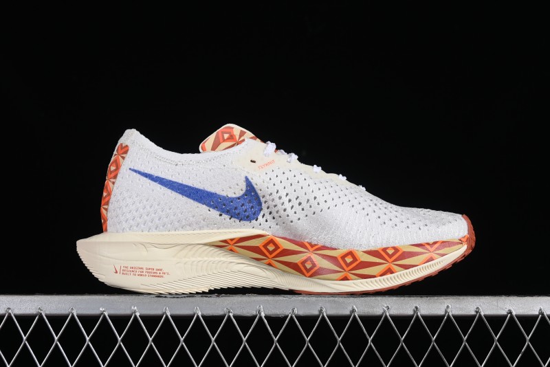 Nike ZoomX Vaporfly NEXT% 3 Marathon Series Lightweight Cushioned Running Shoes with Double-Layered ZoomX Foam - FQ7676-100