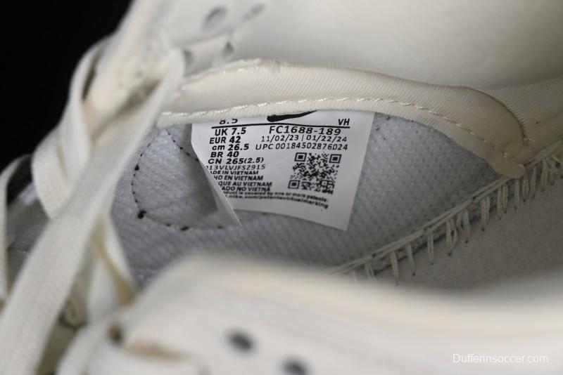 Nike Dunk Low LV Collaboration - Monogram Beige Black Hook SB Low Top Casual Skate Shoes - FC1688-189