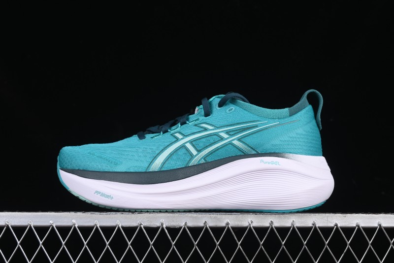 Asics Gel-Nimbus 27 Retro Breathable Casual Shoes Cushioned Men's Durable Running Shoes - 1011B958-301