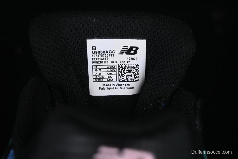 New Balance 9060 Retro Casual Running Shoes with ABZORB Cushioning Technology - U9060AGC