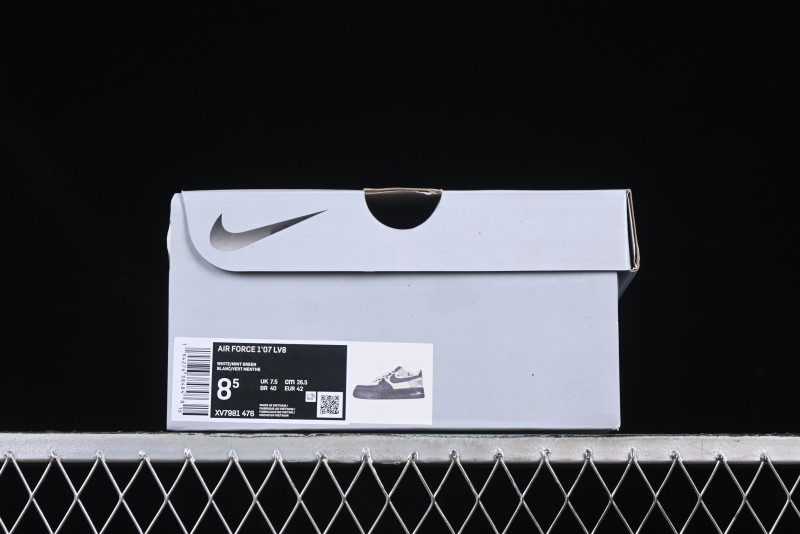 Nike Air Force 1'07 Low Star Graffiti Hand-Painted Casual Sneakers with Full-Length Air Cushion - XV7981-476