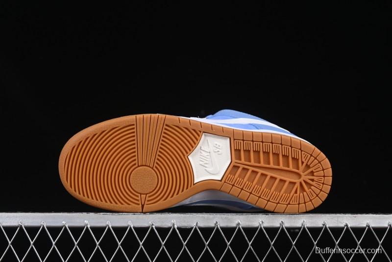 Nike SB Dunk Low Pro ISO University Blue Low-Top Skate Shoes - FJ1674-401