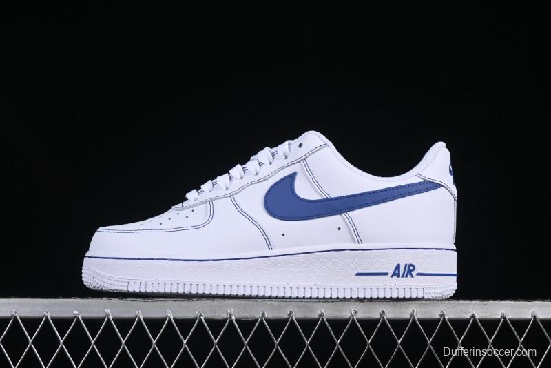 Nike Air Force 1 Low White & Blue – Iconic Leather Sneakers