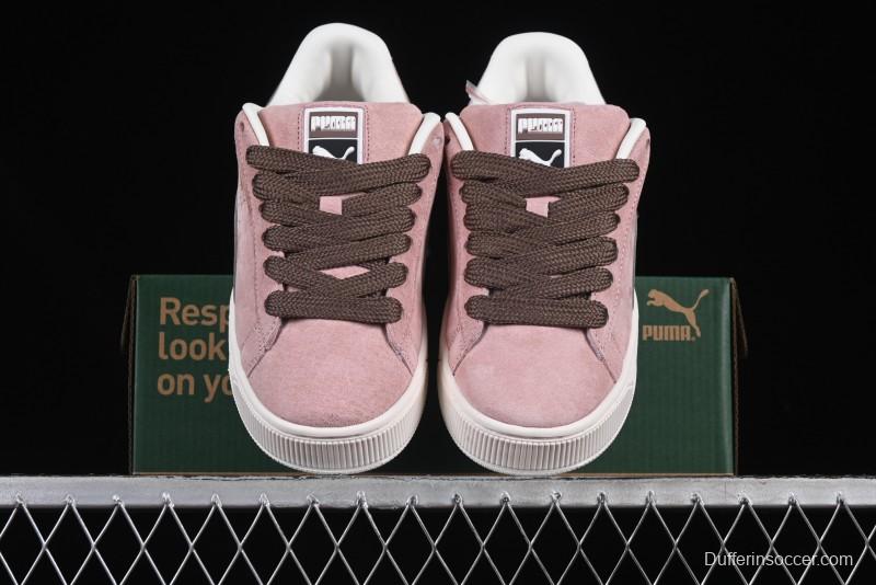 PUMA Suede Classic Sneakers - Rose Pink & Chocolate Brown