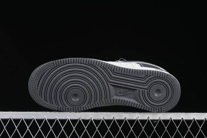 Nike Air Force 1'07 Low Stussy Collaboration Star Dust Grey Low-Top Casual Sneakers - XZ6188-229