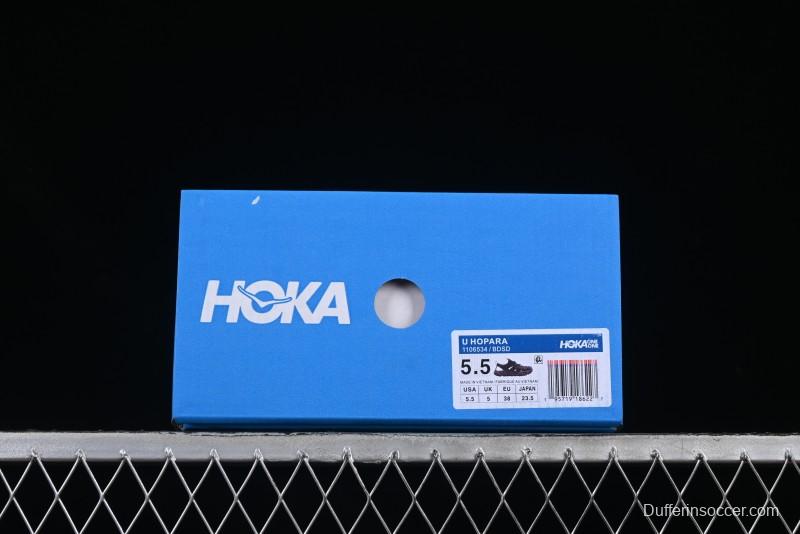 Hoka One One Hopara Outdoor Functional Mountain Sandals with Rugged Design - 1106534 BDSD