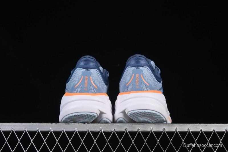 HOKA ONE ONE Bondi 9 Cushioned Running Shoes with Soft EVA Midsole - 1162013 DNP