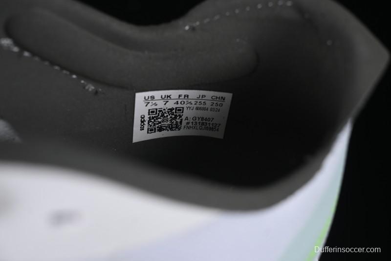 Adidas Lightstrike Pro Running Shoes - White/Black Neon Edition