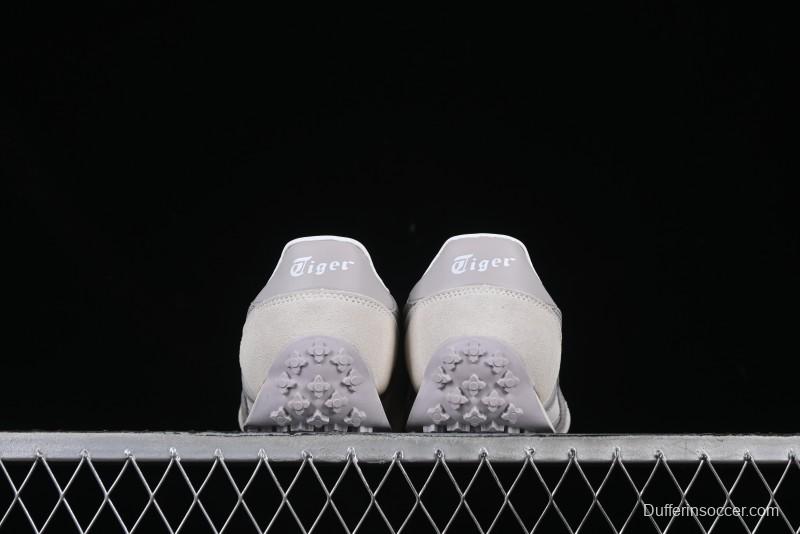 Classic Onitsuka Tiger Mexico 66 Shoes – White & Grey Minimalist Design