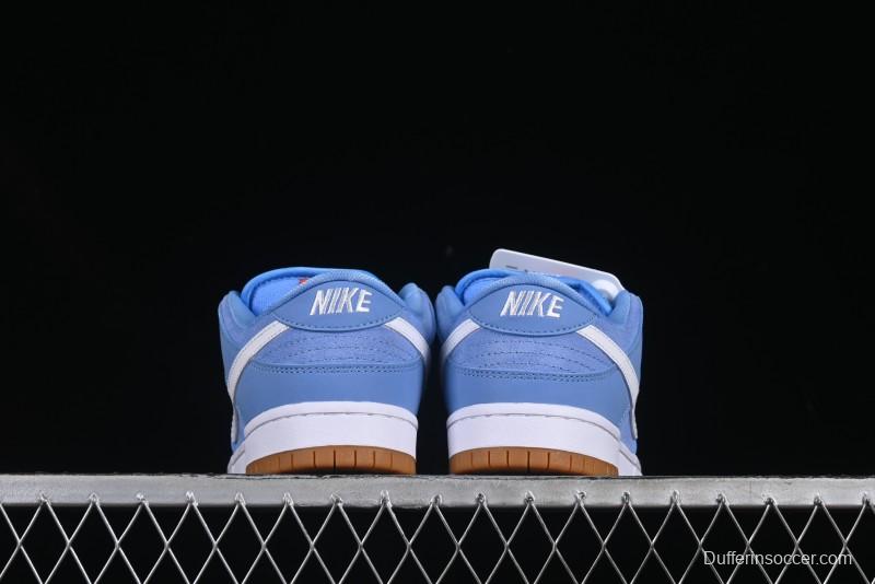 Nike SB Dunk Low Pro ISO University Blue Low-Top Skate Shoes - FJ1674-401